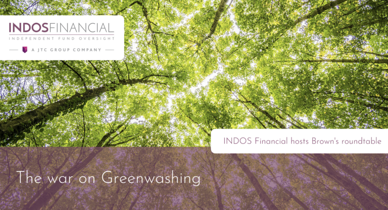 INDOS roundtable graphic - The war on Greenwashing